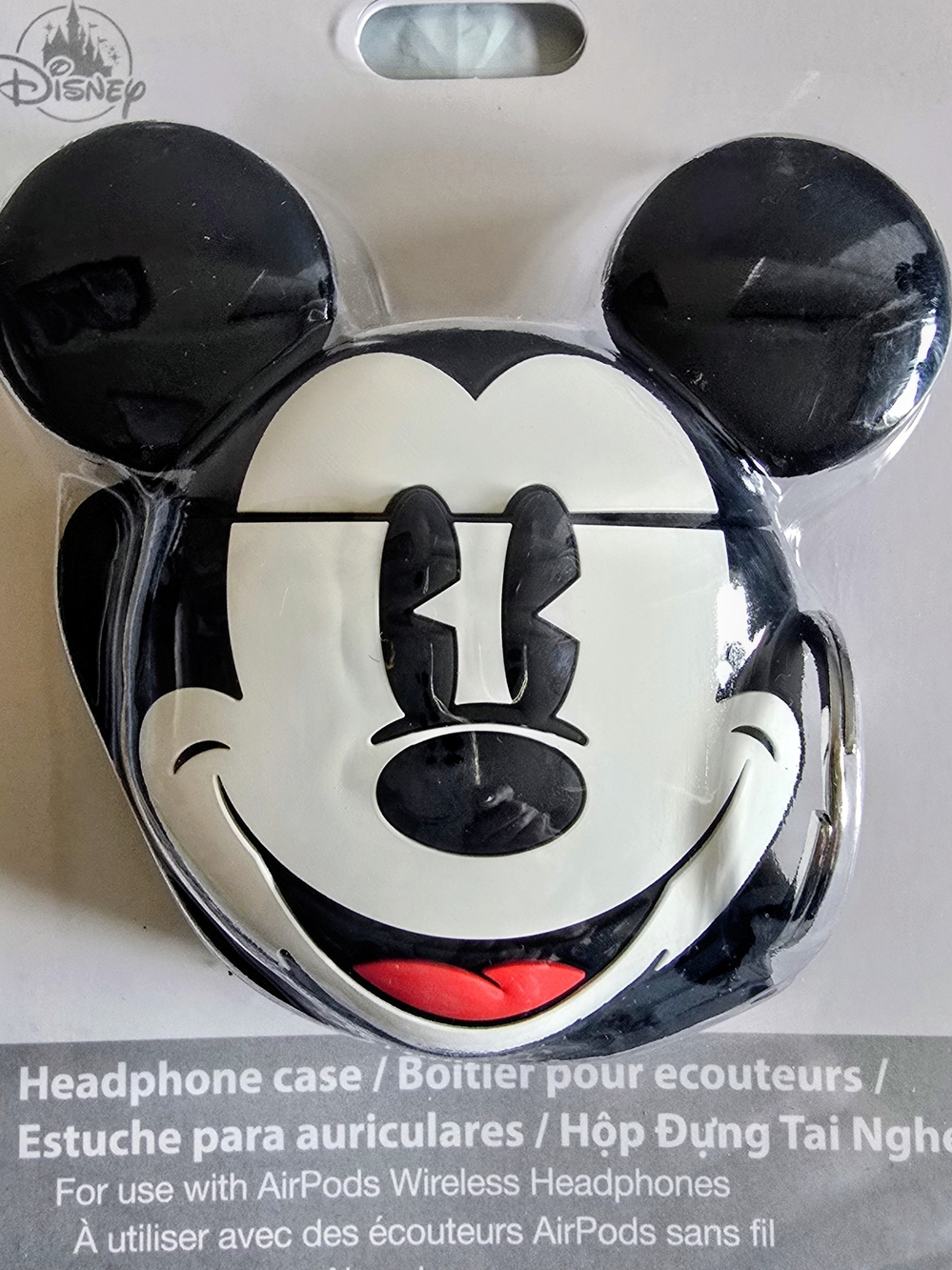 Disney Mickey Mouse AirPods Case - Black, White & Red